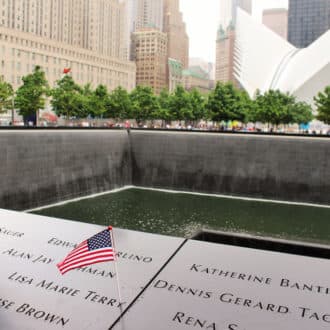 Footprints 9/11 Memorial NY © Andrea Fischer Trips4Kids