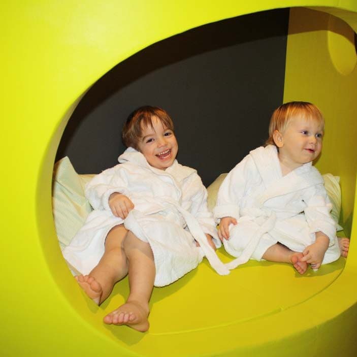 Pau und Jan im Kinderhotel Pau und Jan im Kinderhotel