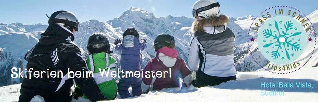 Hier sind Familien willkommen: Zu Besuch bei Gustav Thöni im verträumten Bergdorf Trafoi am Fuße des höchsten Gipfels Südtirols! Unsere Autorin Adrienne Friedlaender erzählt von einem ganz besonderen Winterurlaub mit ihren Jungs …