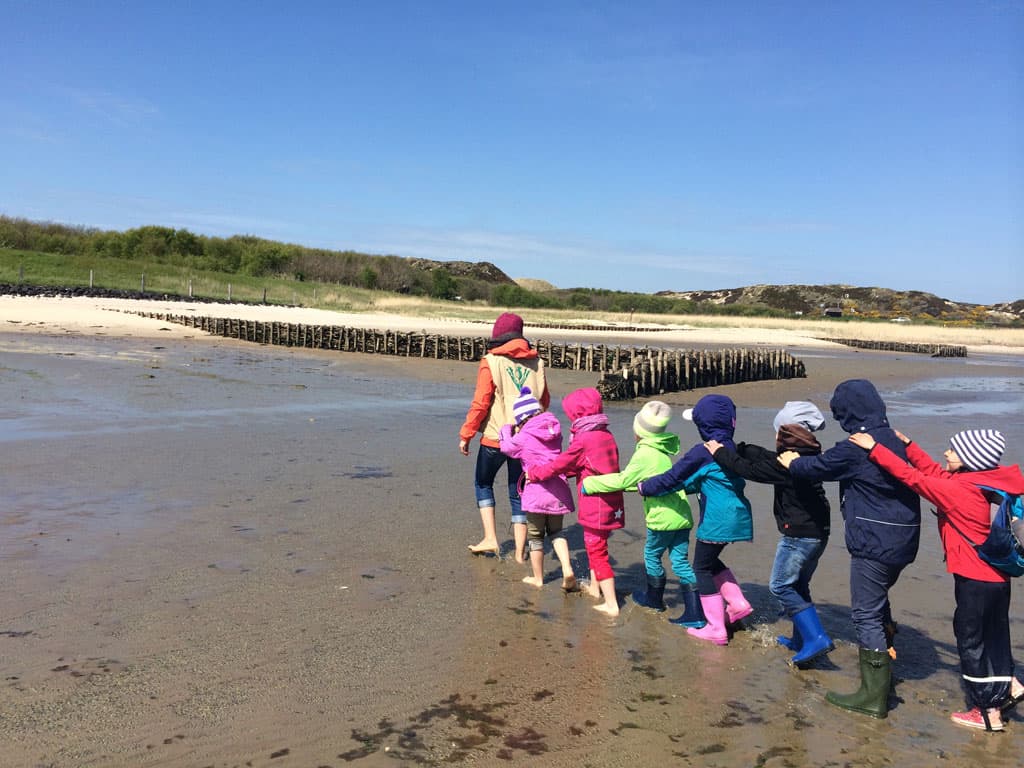 Familienwattwanderung, Sylt