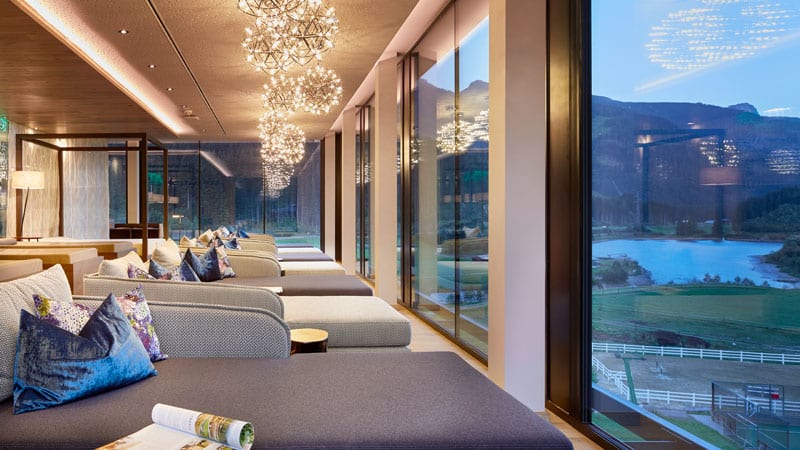 Almhof Family-Resort & Spa Wellness-Turm Foto: © Aline Scheuböck Trips4Kids.de