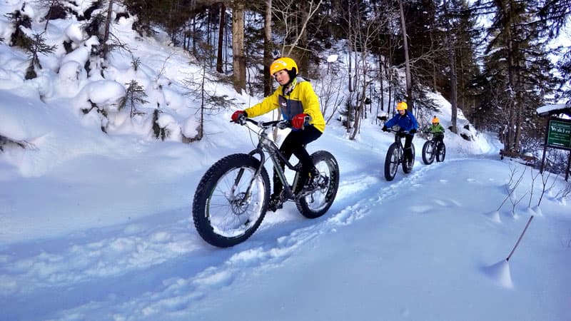 Youngsters auf Fatbikes -Alpine Fatbikes Youngsters auf Fatbikes -Alpine Fatbikes Foto: © www.alpinefatbike.com