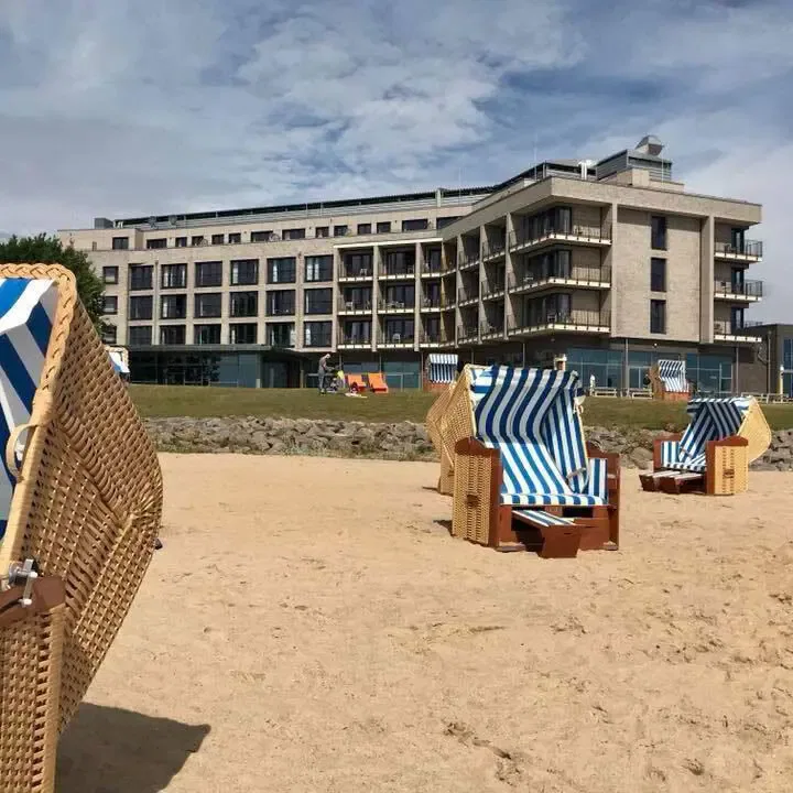 Arborea Resort Neustadt, Hotel mit Strandkörben © Foto: Andrea Fischer