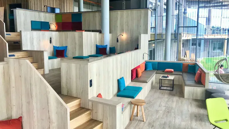 Arborea Resort Neustadt, Bar Stairs Lobby © Foto: Andrea Fischer, Trips4Kids.de
