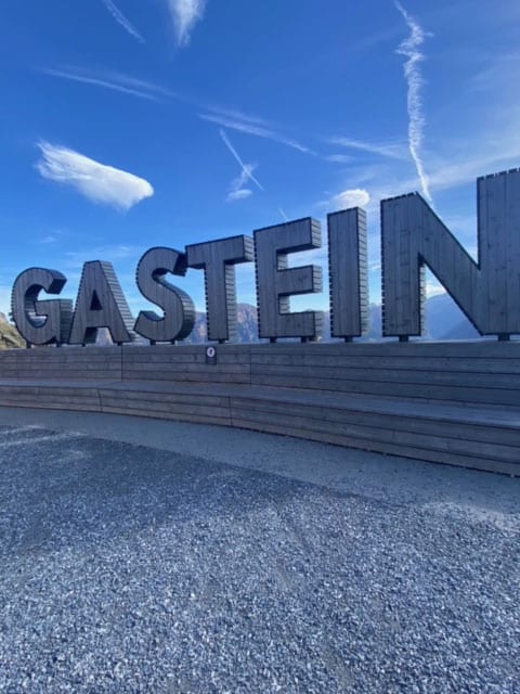 Bad Gastein - Schlossalm Schild Bild: Trips4kids.de