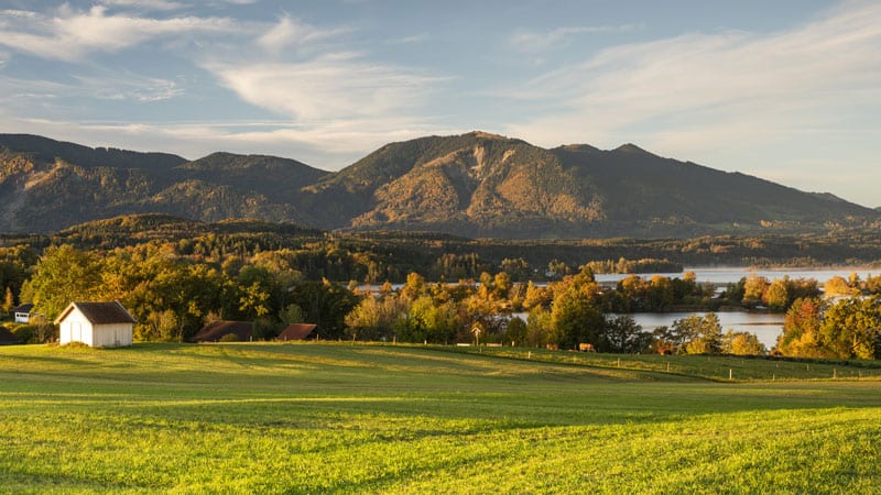 Blaues Land Oberbayern - Herbststimmung Bild: Simon Bauer