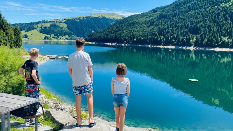 Blick-Stausee-Durlassboden-Zillertal Foto: © Andrea Fischer Trips4Kids.de