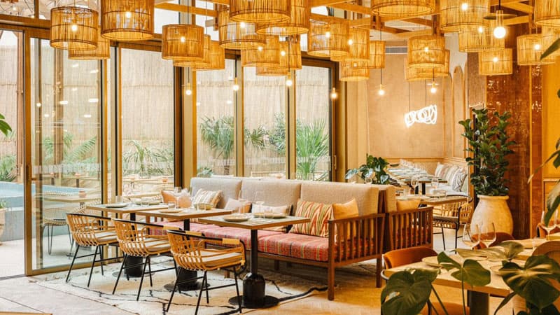 Bloomhouse Hotel Paris: Restaurant Bloom Garden