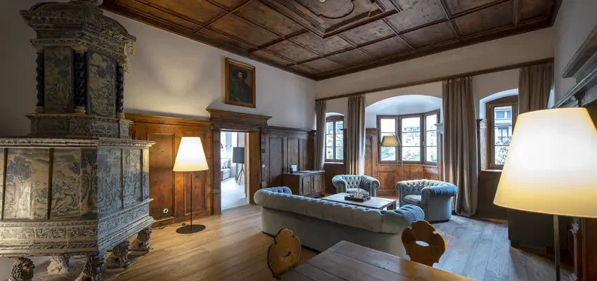 Castel Hoertenberg Suite Stube