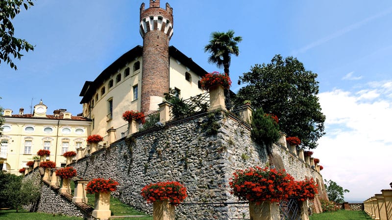 Castello die Castellengo - Aussenansicht
