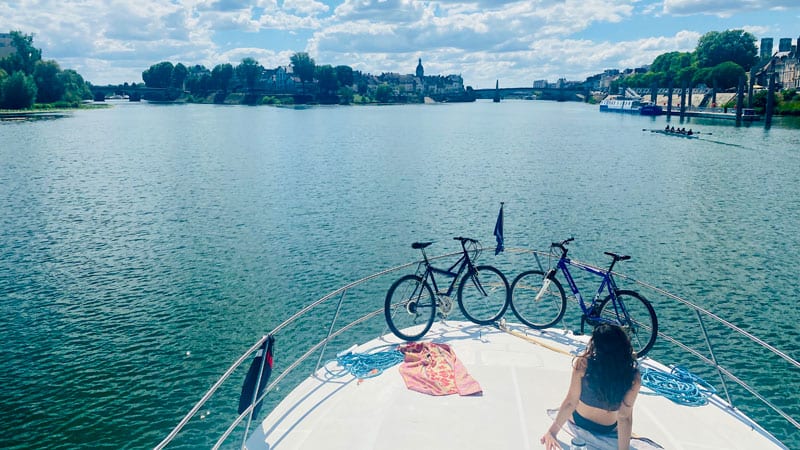 Chalon-sur-Saone-Einfahrt-Canalous Hausbootferien Foto: © Andrea Fischer, Trips4Kids.de