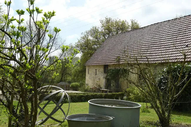 Garten im Chez nous Champagne