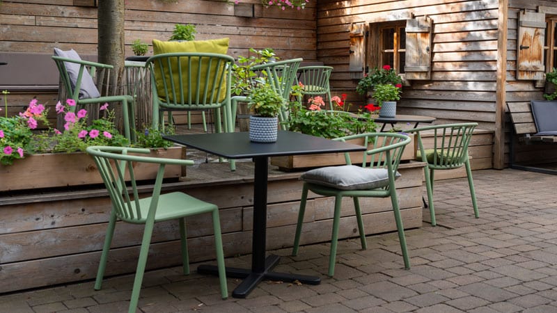 Cocoon Hauptbahnhof Muenchen - Innenhof Bild: Cocoon Hauptbahnhof Muenchen