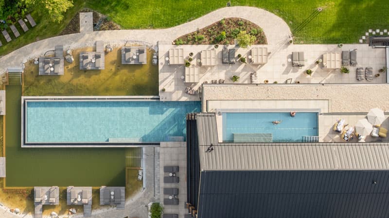 Das Muehlbach Bad Fuessing - Bird View Bild: Das Muehlbach PR
