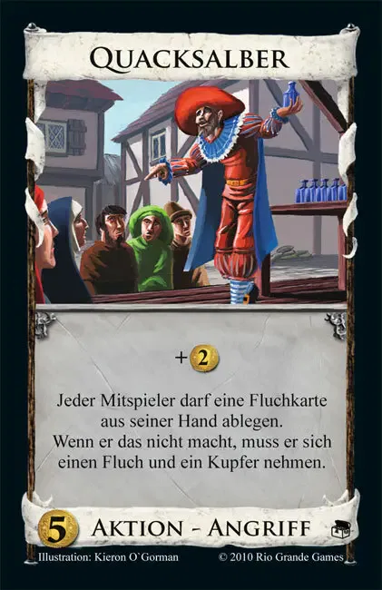 Die Quacksalber von Quedlinburg Karte von Schmidt Spiele