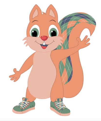 Echti - Maskottchen - Achathotels