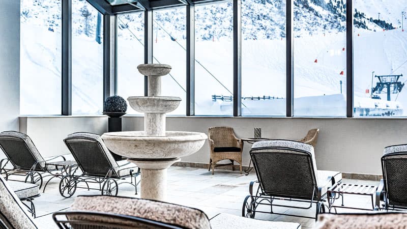 Edelweiss Hotel Obergurgl - Ruheraum Wellnessbereich