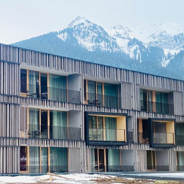 Falkensteiner-Montafon-Fassade Foto: © Andrea Fischer, Trip