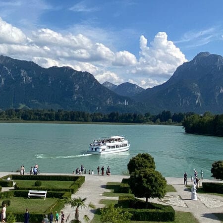 Forggensee_Dampfer.Bild.SMH.quer Festspielhaus Neuschwanstein - Forggensee mit Dampfer