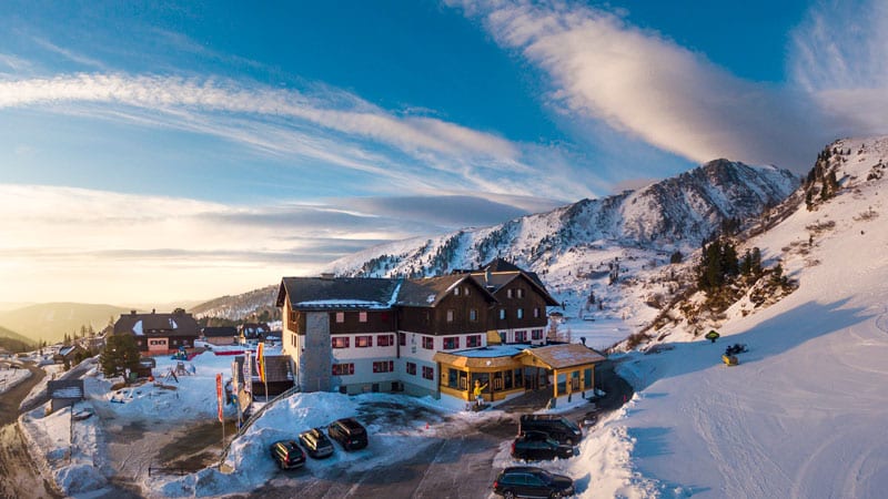 Heidi-Hotel Falkertsee Panorama im Winter Foto: © Heidi-Hotel Falkertsee