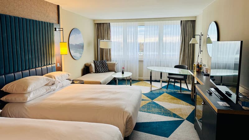 Hilton-Waterfront-Wien Foto: © Andrea Fischer Trips4Kids.de
