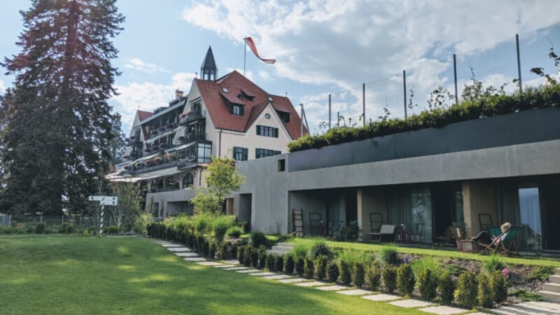 Außenansicht Parkhotel Holzner Foto: © Thomas Weiß