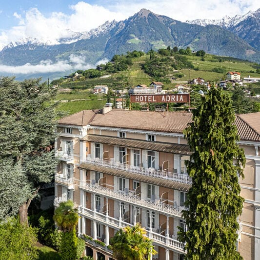 Hotel Adria Meran - Ansicht von aussen Bild: Hotel Adria PR