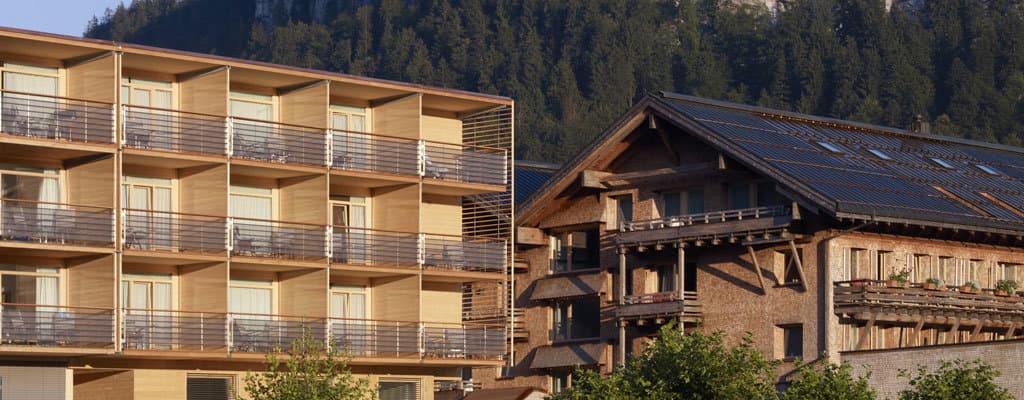 Hotel Post in Bezau - Außenansicht