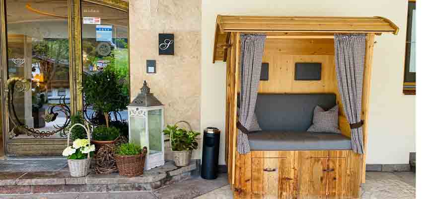 Hotel Singer Berwang - Eingang