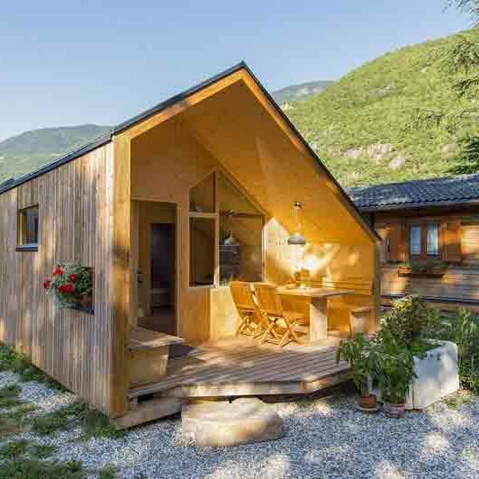 Campingpark Steiner - Arch Cabin Bild: Campingpark Steiner PR