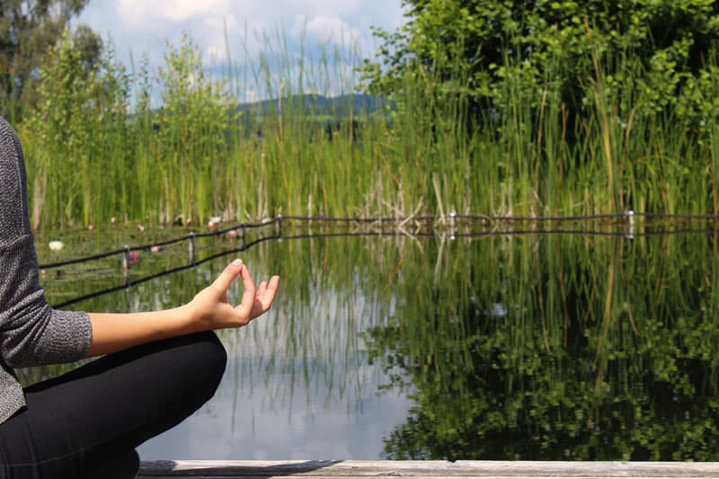 Indigourlaub: Yoga auf dem Kleebauer Hof