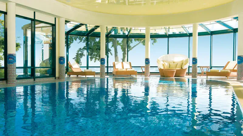 Innenpool Hotel-Bansin Innenpool Travel Charme Hotel Bansin © Foto: Travel Charme Hotels und Resor