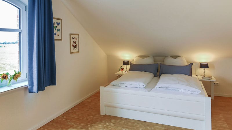 Kueselhof Fehrmarn - Schlafzimmer im Ferienhaus