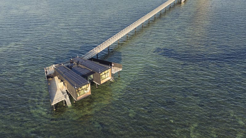 Landskrona - Kaltbadehaus im Oeresund Bild: Landskrona-Ven Tourismus
