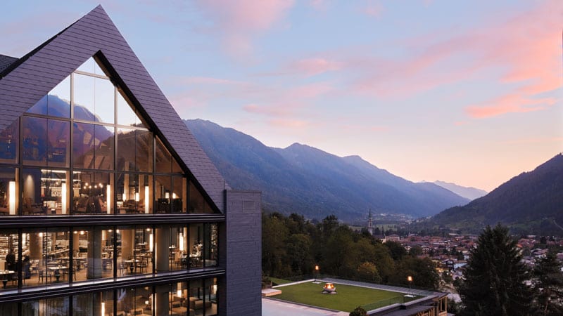 Lefay Resort Dolomiti - Aussenansicht