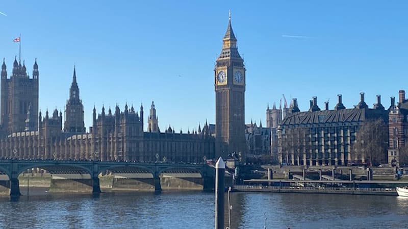 London - Big Ben & Houses of Parliament Bild: Trips4kids.de