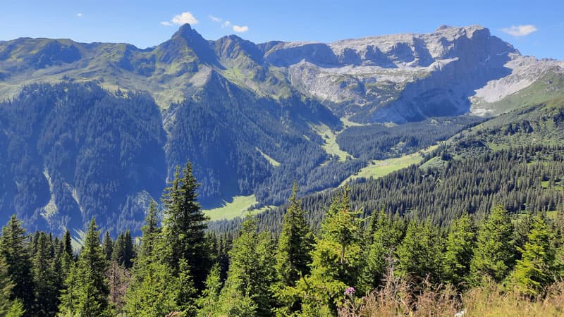Montafon - Gauertal Aussicht