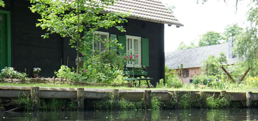 Mutschenhof Spreewald im Sommer