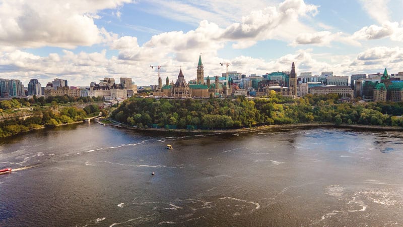 Ottawa: View of Paliament Hill Cultural Tourism; Bild: Ottawa Tourism Bild: