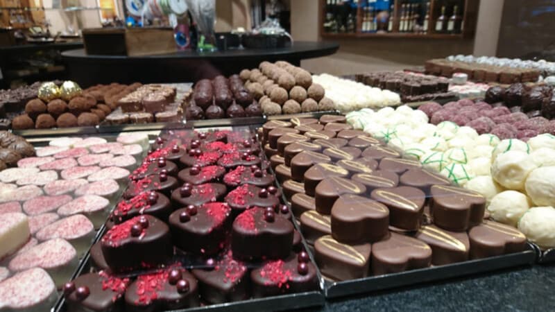 Pralinen, Chocolaterie Amelie ©Andrea Fischer Pralinen, Chocolaterie Amelie ©Andrea Fischer