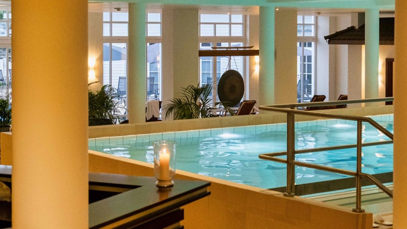 Precise-Schwielowsee-Spa-&-Pool.Bild.Precise_HotelsPR.quer Precise Hotel Schwielowsee - Indoorpool Bild: Sandra Müller-Hofner; T4K