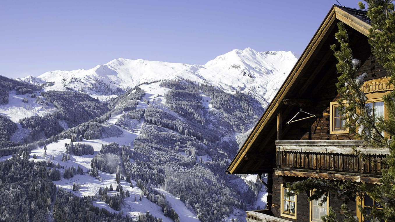 Rauris - Salzburger Land Winter Blick auf Skigebiet Bild: Fotograf Bachmeier