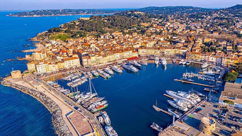 Saint Tropez - Hafen Bild: Saint-Tropez-Tourisme-Roman-Quenin.