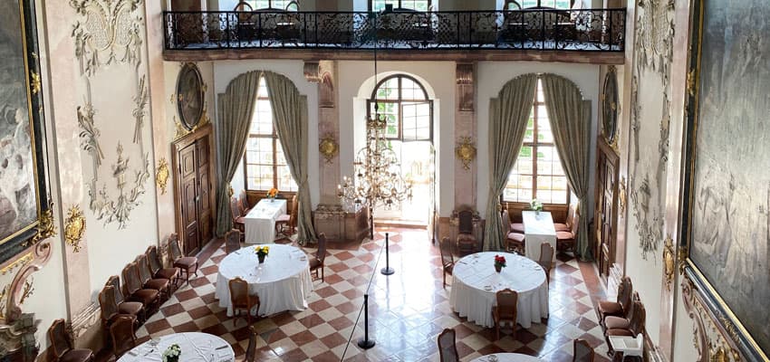 Schloss Leopoldskron Salzburg - Marmorsaal