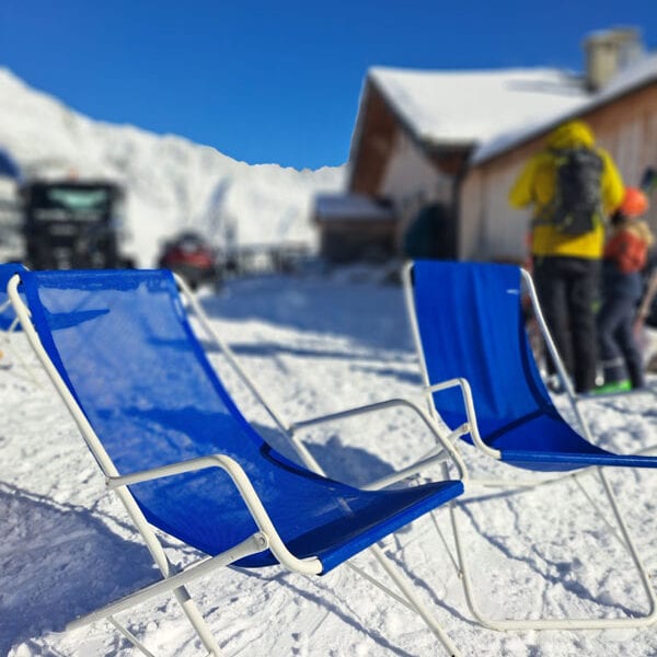 Schnalstal Suedtirol - Liegestuhl in der Sonne Bild: A.Schmelter