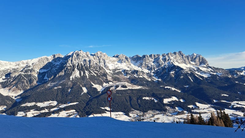 Skigebiet Wilder Kaiser - Brixenthal - Panoramablick Bild: A.Schmelter