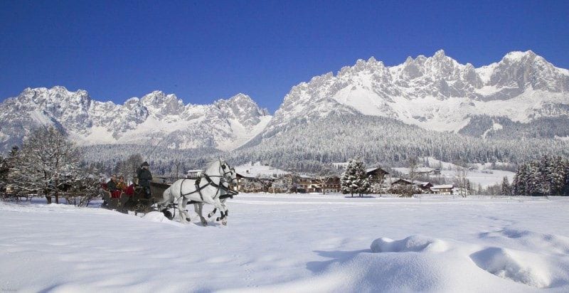 Stanglwirt im Winter - Kutschfahrt
