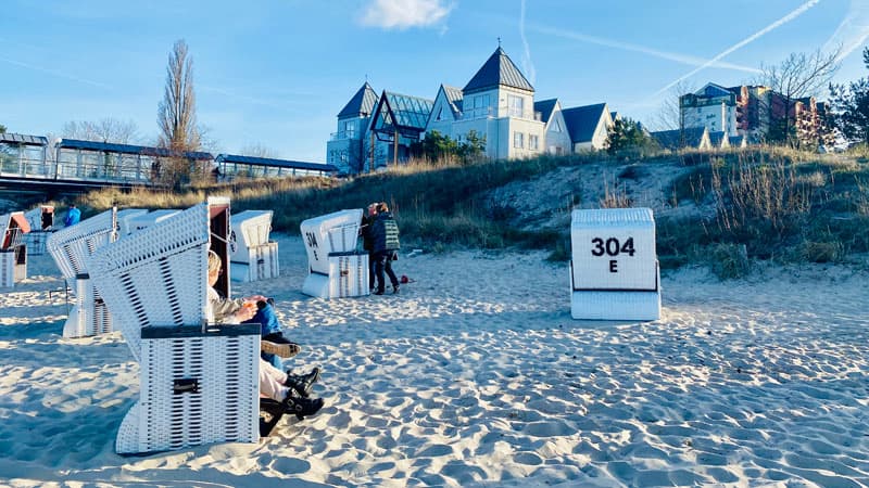 Strandkoerbe-Heringsdorf Foto: © Andrea Fischer, Trips4Kids.de /Trips4me.de