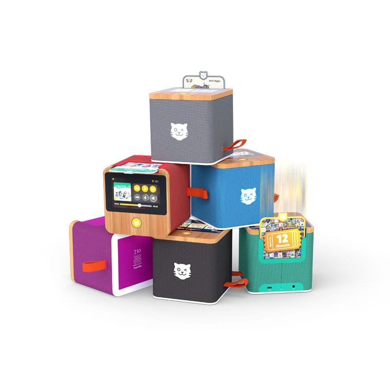 Tigerbox Streaming - Box-Stapel