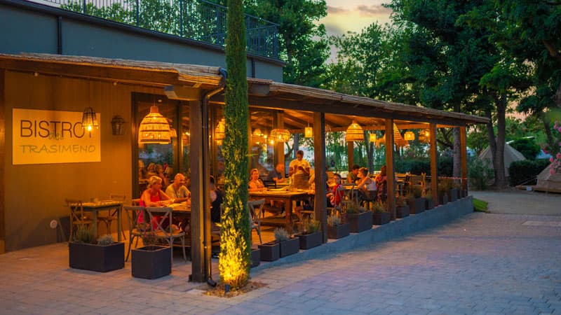 Vacance con cuore Glamping - Lago Trasimeno Bistro Trasimeno Bild: Vacance con Cuore PR